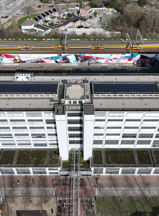 Gevel en dakrand inspectie Klokgebouw Eindhoven